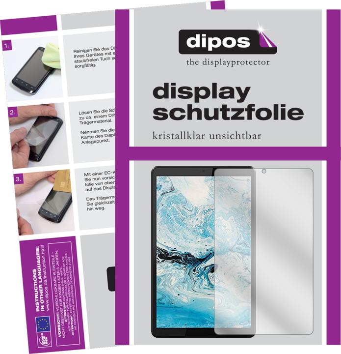 Produktbild Dipos Displayschutzfolie Crystalclear (2 Stück, Lenovo Tab M8)