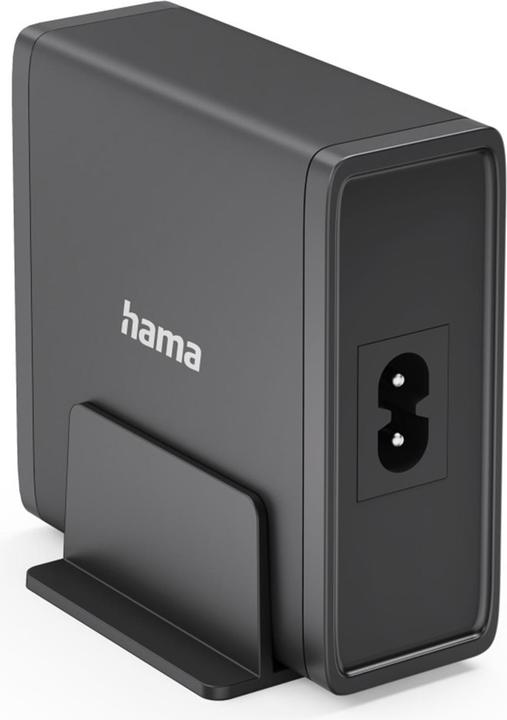 Produktbild Hama Universal-USB-C-Ladestation, GaN, 3 Ports, Power Delivery (PD), 5-28V/140W (140 W, 3 Ports)