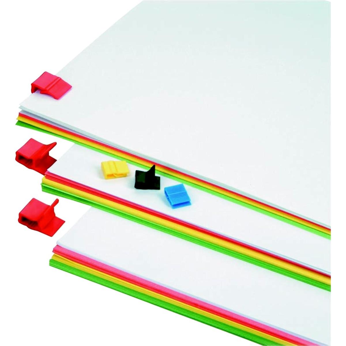 Laurel, Büroklammer, Briefklemmer Zacko 15x22 mm VE=100 Stück rot (1 x)
