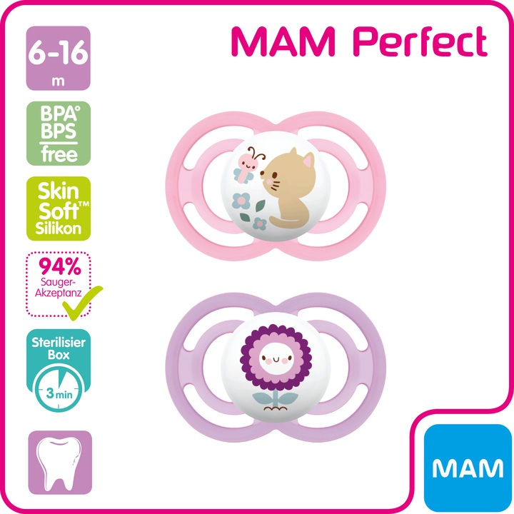 Actual product image MAM Perfect (2 x, 6 - 16 M.)
