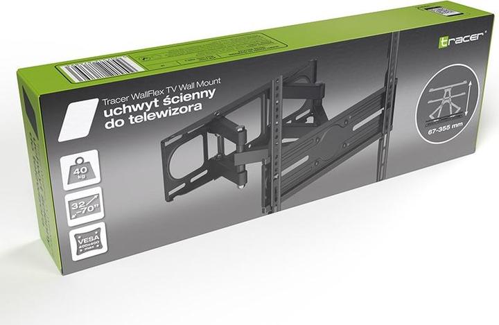 Produktbild Tracer Uchwyt ścienny Wallflex (Wand, 40 kg, 37" - 70")