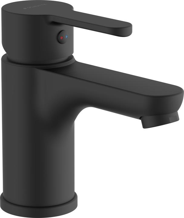 Image du produit Schütte Robinet salle de bain DENVER Robinet de lavabo noir mat Mitigeur 44106