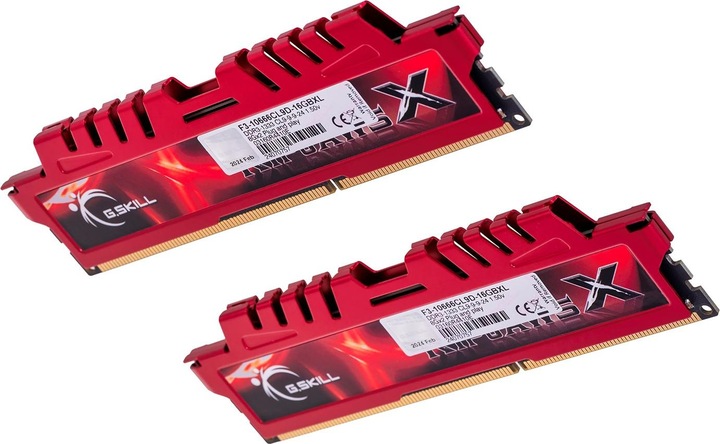 Produktbild G.Skill RipjawsX (2 x 8GB, 1333 MHz, DDR3-RAM, DIMM)