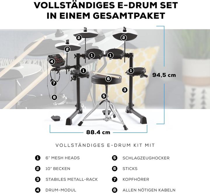 Produktbild Alesis Debut Kit (E-Drum)