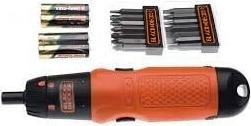 Immagine prodotto Black & Decker Set di cacciaviti a batteria (Batteria ricaricabile)