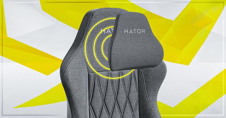 Actual product image Hator Darkside 3M Fabric (HTC3016M) Grey