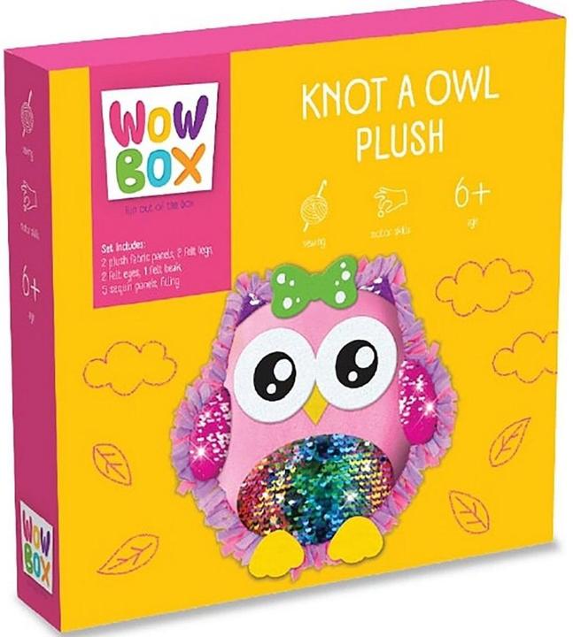Wow Box. Eulenkissen