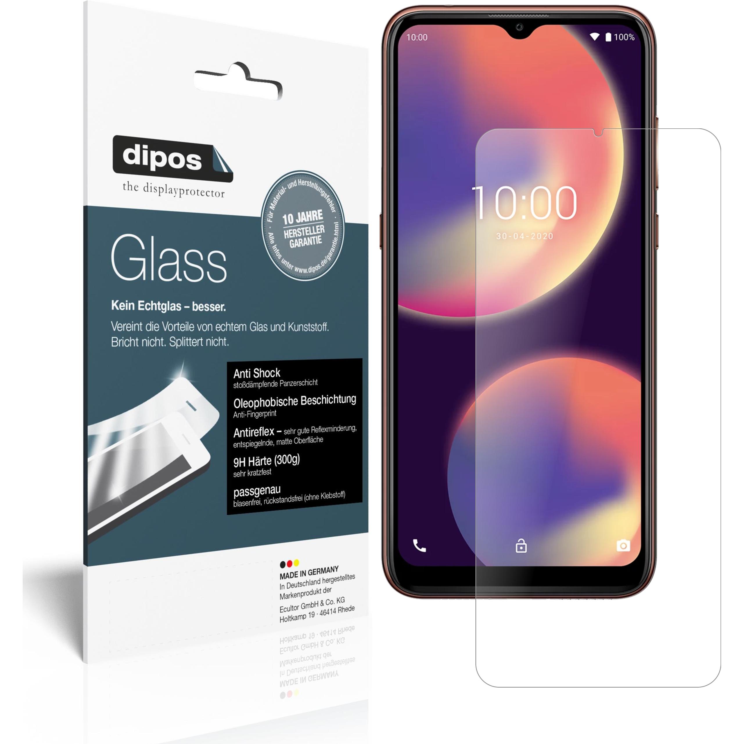 Thumbnail - Dipos Displayschutz Anti-Shock (2 Stück, Wiko View 4), Smartphone Schutzfolie, Transparent
