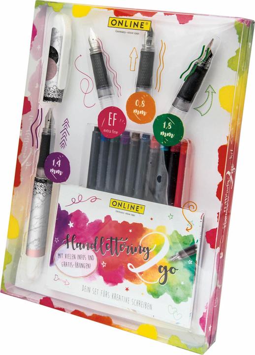Produktbild Online Handlettering Set Soft Marble (1x)