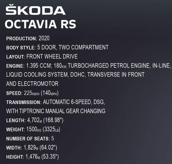 Produktbild Cobi Skoda Octavia IV