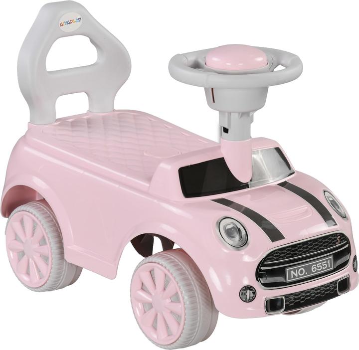 Aiyaplay Rutschauto Kunststoff Rosa