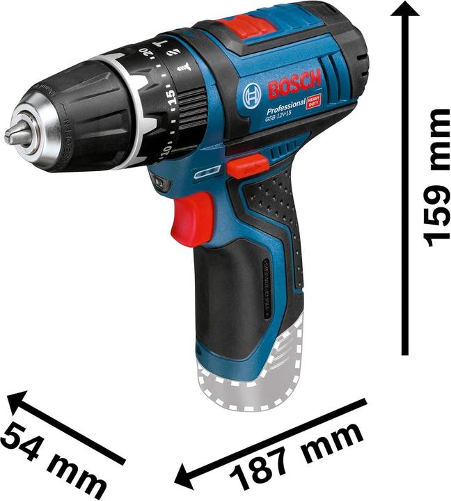 Actual product image Bosch Professional GSB 12V-15