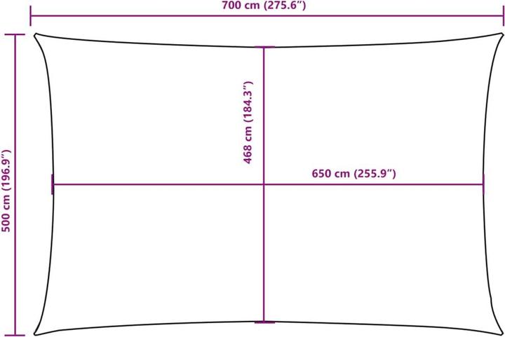 Produktbild vidaXL Nezhatok (200 x 450 cm)