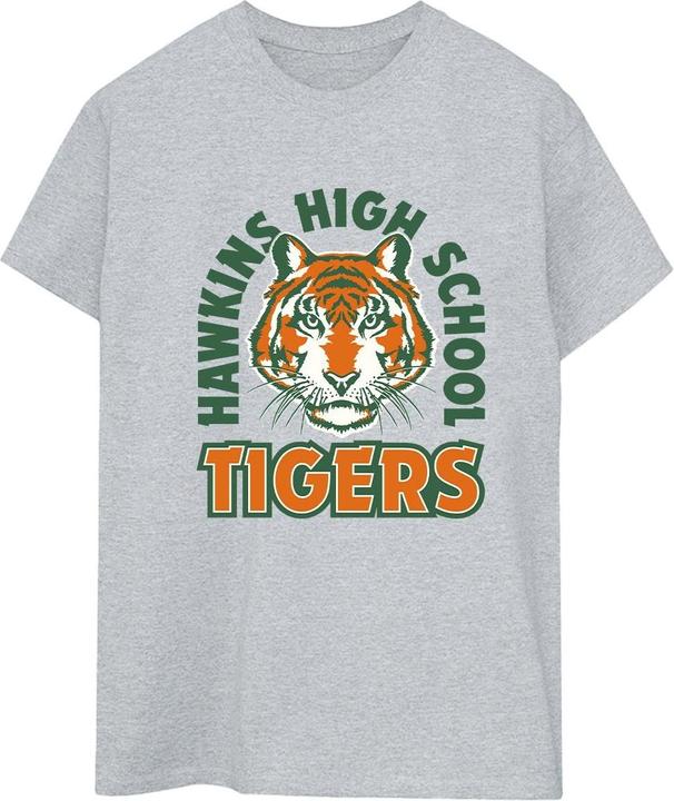 Immagine prodotto Netflix Stranger Things Hawkins Arch Tiger Maglietta Ampia Donna (3XL)