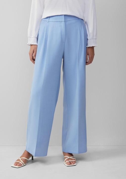 Produktbild S.Oliver Hose Hose mit Wide Leg und hohem Bund (38)