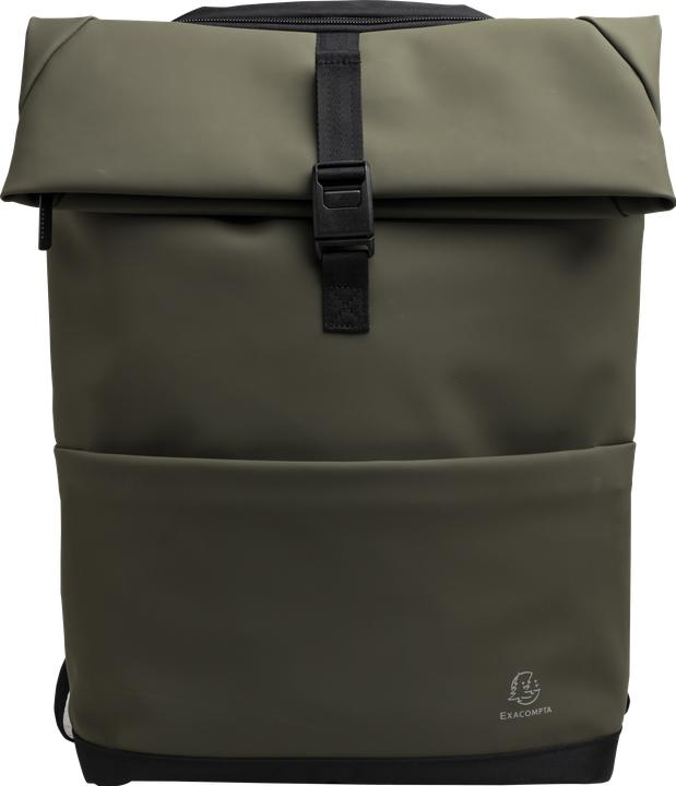 Actual product image Exacompta Sac à dos ordinateur Exactive Young 2 compartiments - Kaki (18 l)