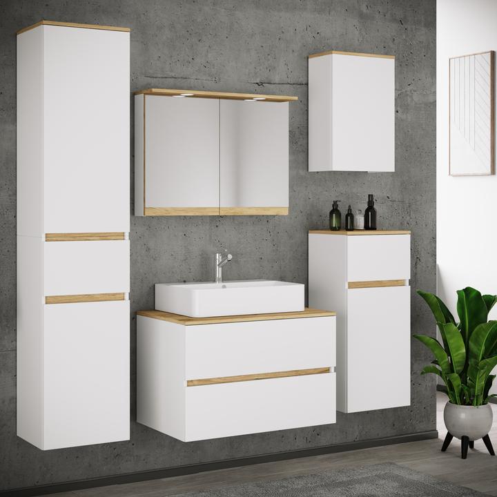 Produktbild VCM Badmöbel-Set mit Waschbecken Cosila-A 80