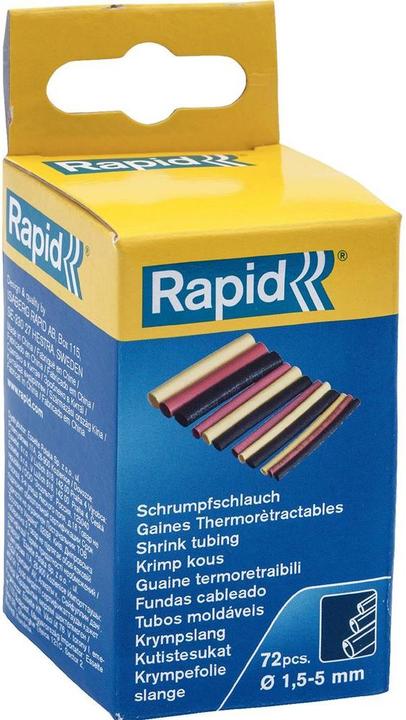 Image du produit Rapid Kit de gaines thermorétractables 1,5-5mm (72x)