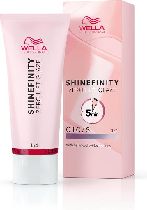Actual product image Wella Zero Lift Glaze (10, 6 - Lavender Flash)