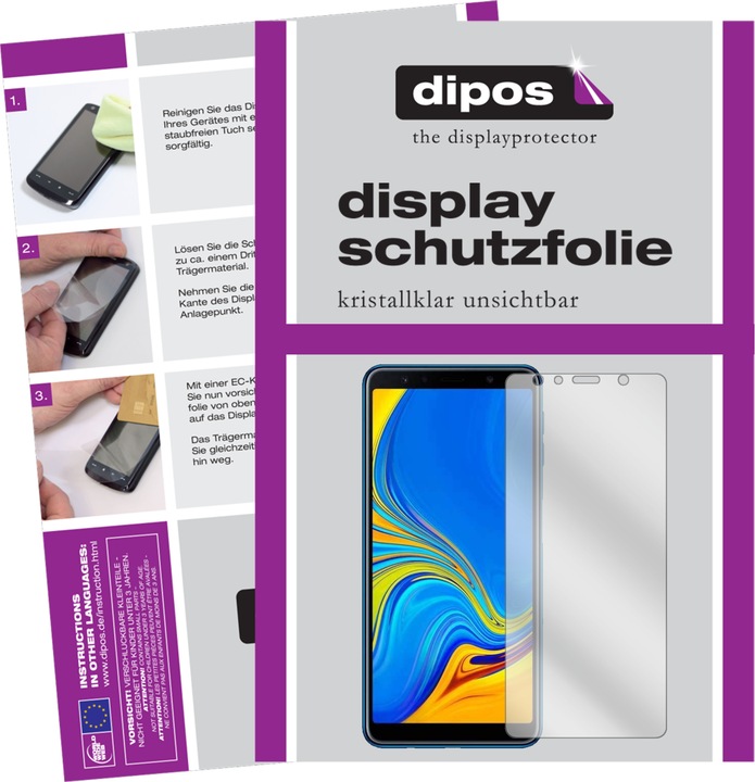 Produktbild Dipos Displayschutzfolie Crystalclear (6 Stück, Samsung Galaxy J4 Core (2018))