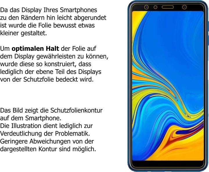Produktbild Dipos Displayschutzfolie Crystalclear (6 Stück, Samsung Galaxy J4 Core (2018))