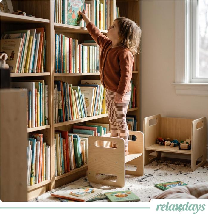 Immagine prodotto Relaxdays Tisch + Hocker (Dinette per bambini)