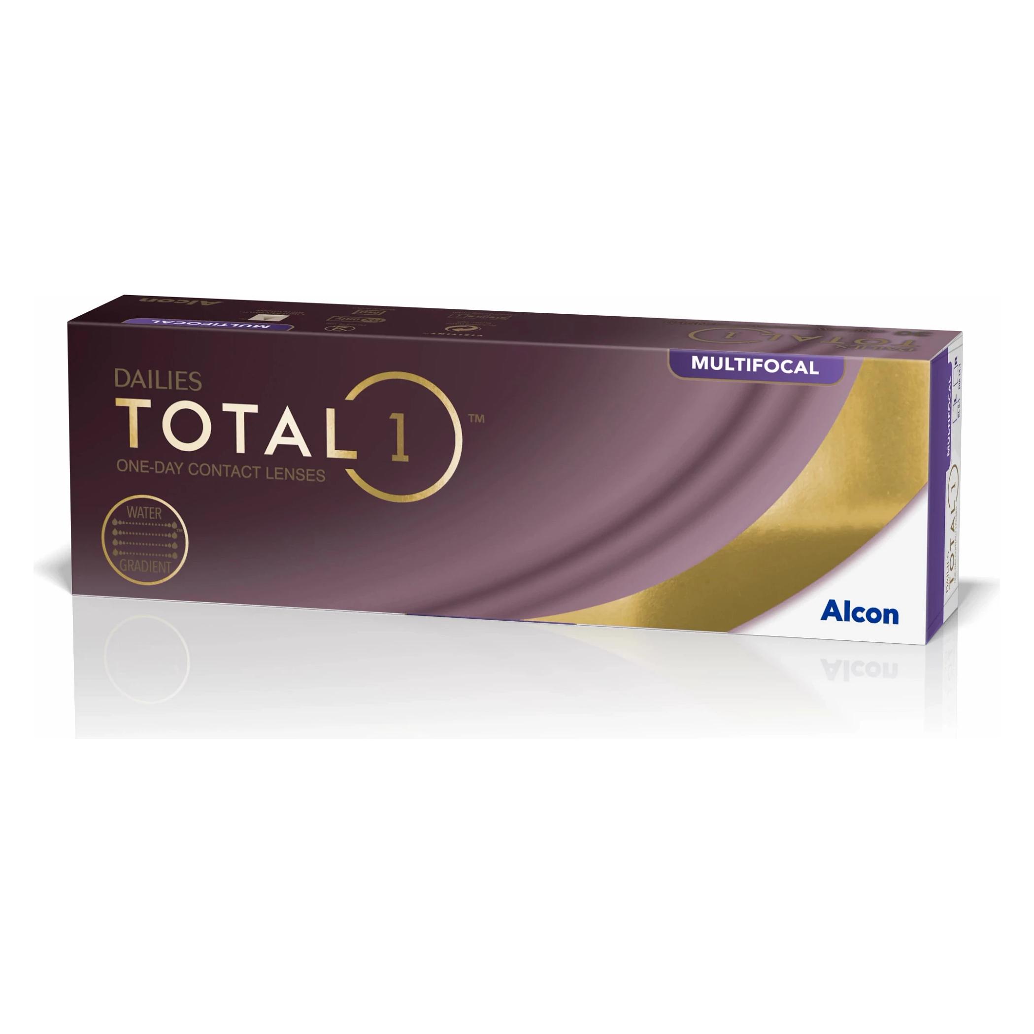 Dailies Total1, Lenti A Contatto, Multifocale (-0.75, Lente Quotidiana, 30 Pz., Multifocale)