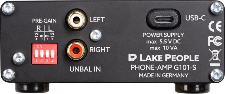 Actual product image Lake People Phone-Amp G101 (gain switch)