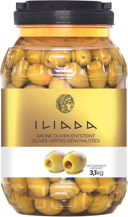 Immagine prodotto Iliada Grüne Oliven entsteint (3100 g)