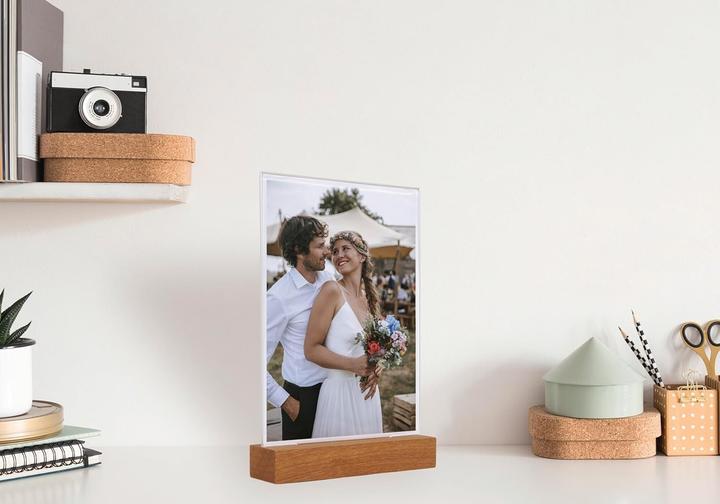 Image du produit Sigel Display da Tavolo A4 Base Quercia Alta Acrilico (A4)