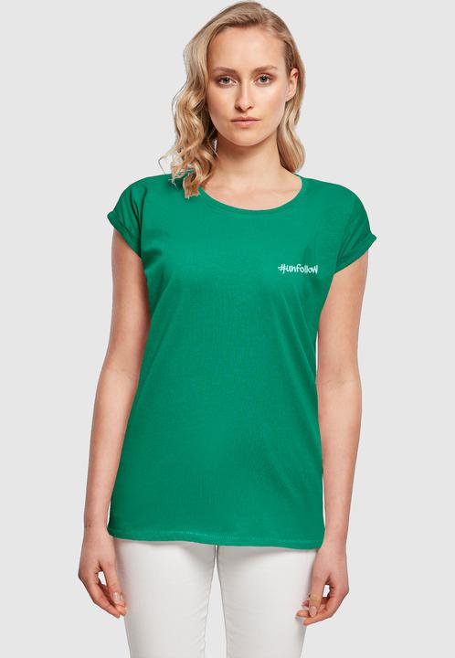 Produktbild Merchcode Ladies Unfollow Extended Shoulder Tee - 111691 (XL)