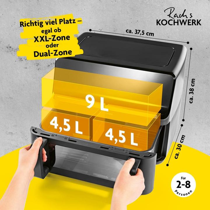 Actual product image Gourmetmaxx Hot air fryer