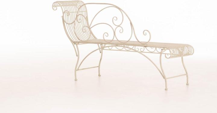 Immagine prodotto CLP Panchina da giardino Karma, crema antico