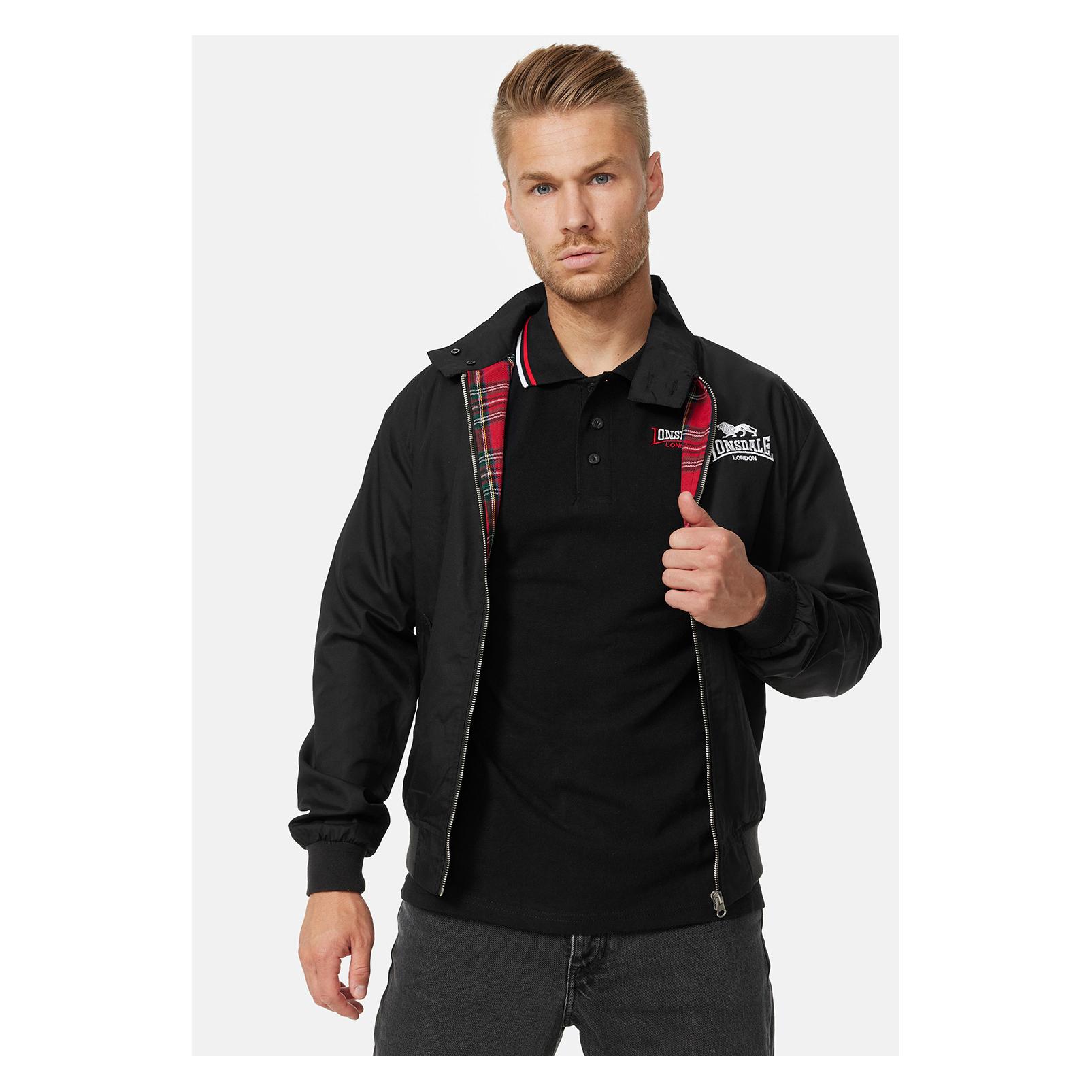 Lonsdale, Herren, Leichte Jacken, Acton, Grau, Schwarz, (3XL)