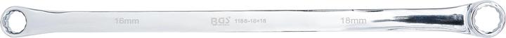 Image du produit BGS Clé à oeil contre coudée extra longue 16 x 18 mm (16 mm, 18 mm)