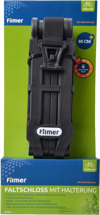Actual product image Filmer Folding lock, 43149, with bracket