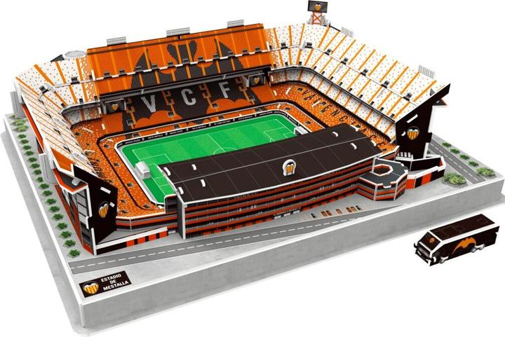 Produktbild Eleven Force Valencia CF Mestalla Stadion 3D Puzzle mit LED (87 Teile)