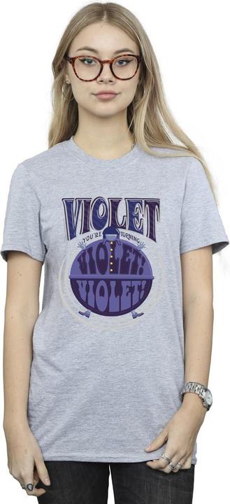 Produktbild Willy Wonka & the Chocolate Factory Violet Turning Violet TShirt (S)