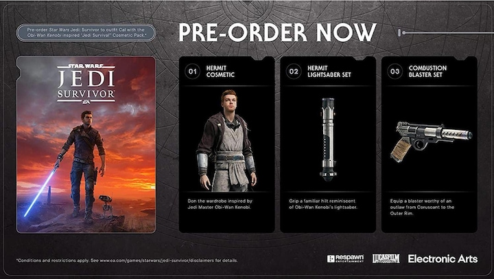 Produktbild EA Games Star Wars Jedi Survivor (PS5, Multilingual)