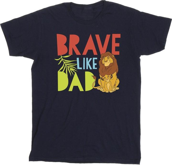 Image du produit Disney - T-shirt THE LION KING BRAVE LIKE DAD - Homme (M)