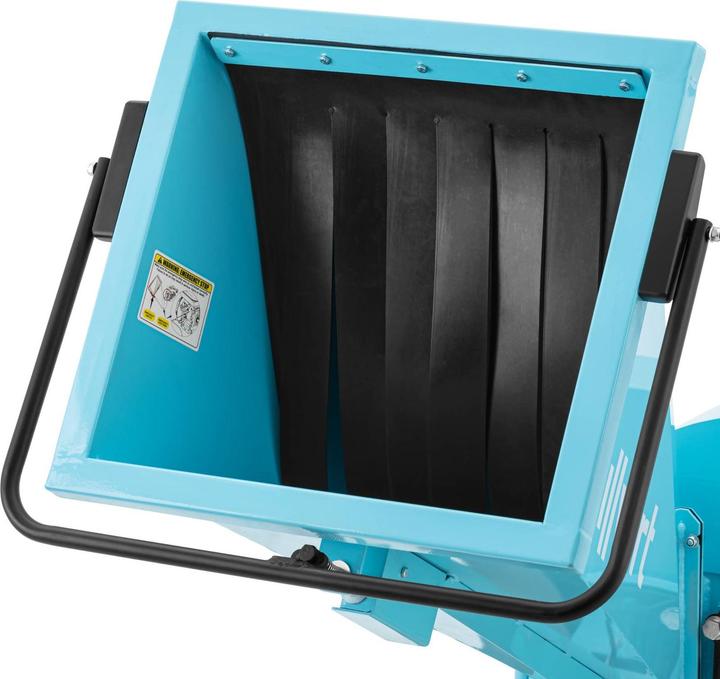 Produktbild Hillvert Gartenhäcksler Häcksler Schredder Holzhäcksler Benzin 15 PS Anhänger Ø 120 mm