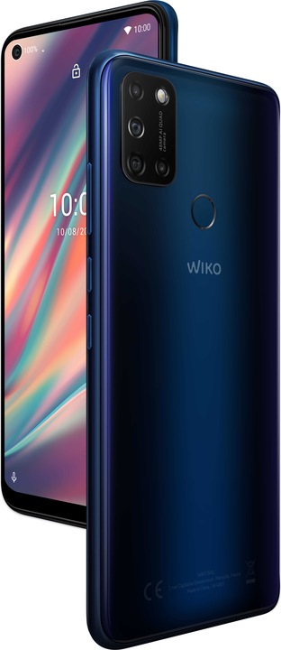 Produktbild Wiko View5 (64 GB, Midnight Blue, 6.55", Hybrid Dual SIM, 48 Mpx, 4G)
