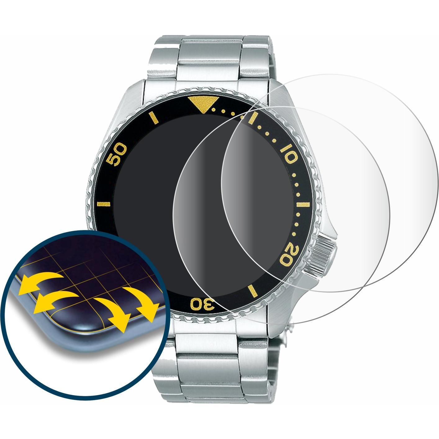 Thumbnail - BROTECT Full-Cover Displayschutz, Smartwatch Schutzfolie, Transparent