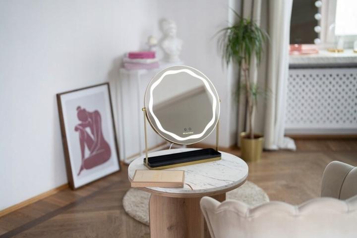 Productafbeelding Beautifly Ronde LED make-up spiegel