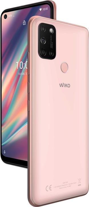 Produktbild Wiko View5 (64 GB, Peach Gold, 6.55", Dual SIM + SD, 48 Mpx, 4G)