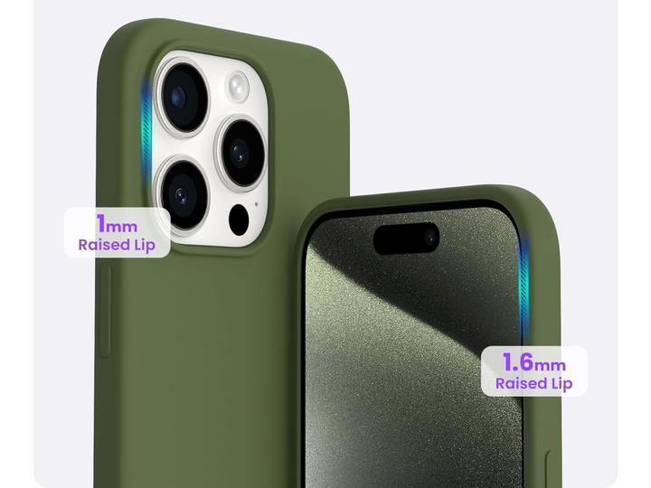 Produktbild Screenguard Apple iPhone 15 Pro Liquid Silicone Case Hülle (Apple iPhone 15 Pro)