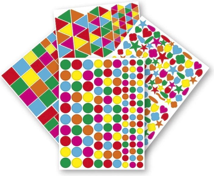 Image du produit Maildor Géométriques, Sach 60pl 16x21cm, Assortiment - Multicolore
