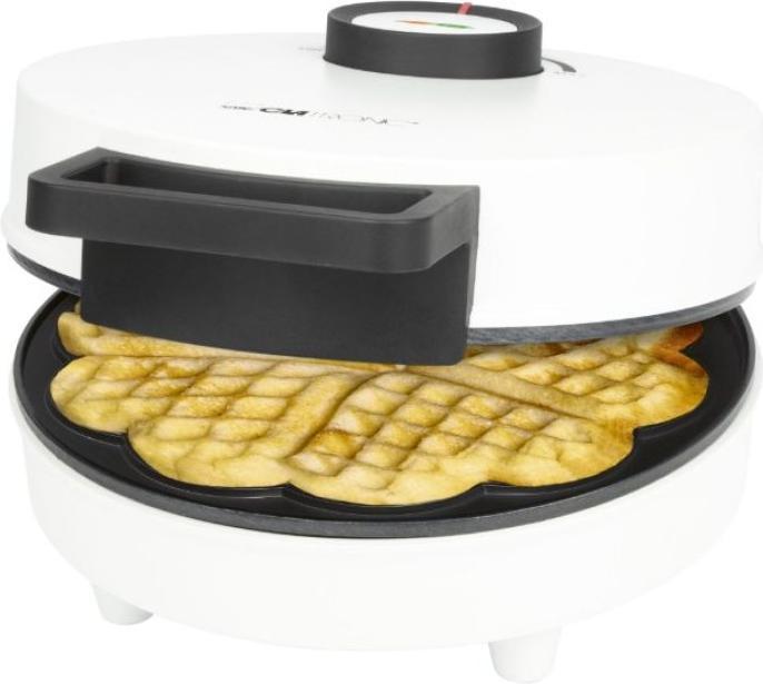 Actual product image Clatronic WA 3832 weiss Herzchenwaffelautomat