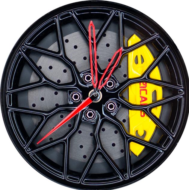 Produktbild 21cars Star 63S - Gelb - Schwarz | Spin (Gangreserveanzeige, 43 mm)