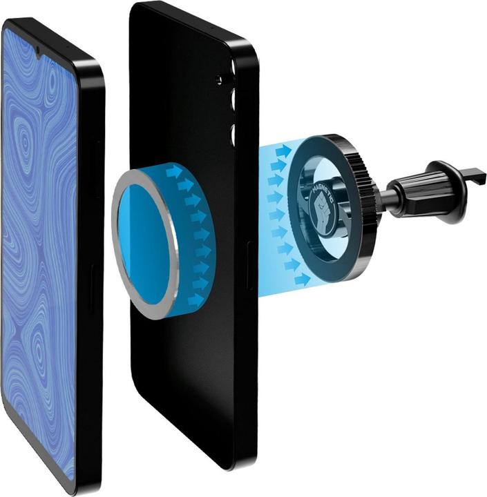 Actual product image - OBAL:ME MagFixxer Car Holder Black